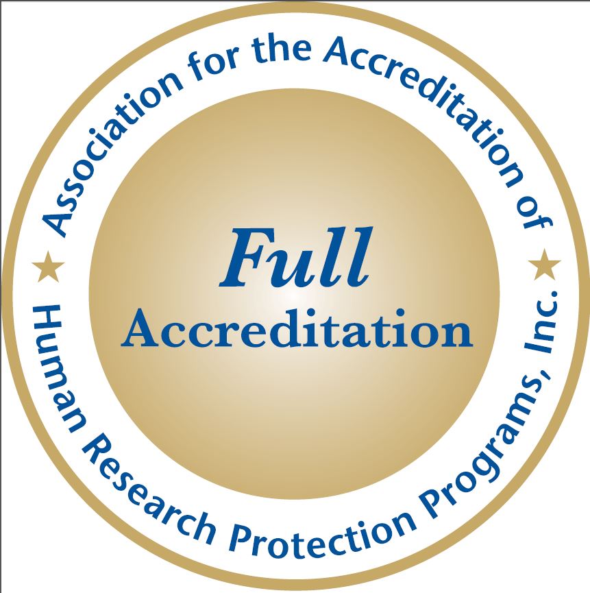 HRPP Accreditation Seal